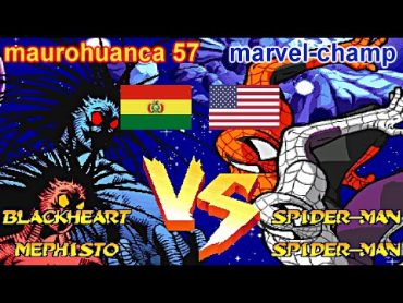 Marvel Super Heroes Vs. Street Fighter  maurohuanca 57 vs marvelchamp FT5