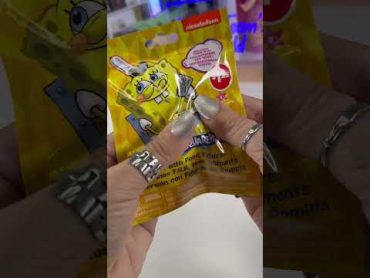 SpongeBob Fun with Food Figures from the Dollar Tree! spongebob asmr dollartree