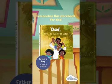 A unique gift for a unique daddy! ❤️ A Personalized Father&39;s Day Book