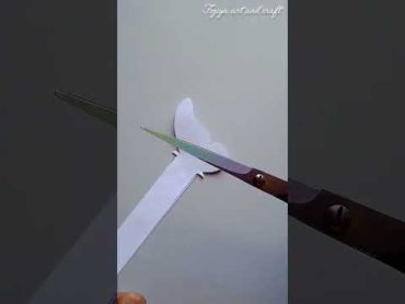 Have you ever tried this?  easy bookmark with paper🦋 shorts craft