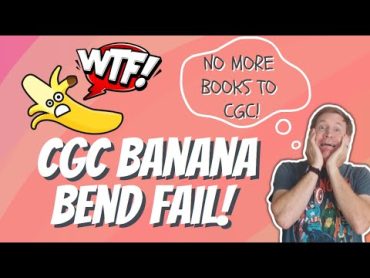 Another CCG Banana Bend Fail ~ THEY&39;RE BAAACK ~A 3 Book Star Wars CGC Submission!!