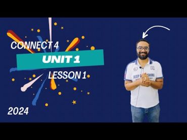 شرح كونكت 4 للصف الرابع الابتدائي الترم الأول الوحدة الأولى الدرس الأول  Connect 4 Unit 1 Lesson1