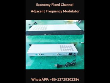 Fixed Channel Adjacent Frequency Modulator  Optoste CATV