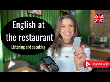 English at the restaurant english learnenglish englisch