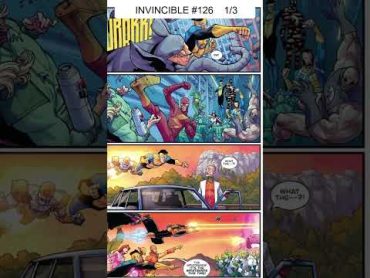 INVINCIBLE  126    1/3 shorts invincible comicbooks dccomics criscrossmedia