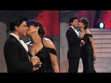 Priyanka Chopra Kisses Shah Rukh Khan