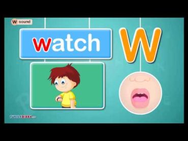 Learn to Read  Consonant Letter /w/ Sound  *Phonics for Kids*  Science of Reading