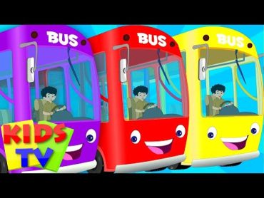 English wheels on the bus  kids playlist  kids tv baby songs  the wheels on the bus