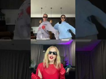 Kylie Minogue  This dance, paDAM! ❤️ The shades were a must. Love it Brookie and Jessie! ❤️ shorts