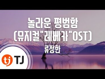 [TJ노래방] 놀라운평범함  류정한(Ryu, Jung  Han) / TJ Karaoke