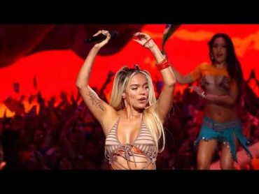 Karol G Performs “Si Antes Te Hubiera Conocido” at 2024 MTV VMAs: Watch