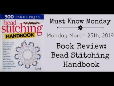 Book Review : Bead Stitching Handbook  Off the Beaded Path