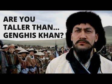 How Tall Was GENGHIS KHAN irl? Shorts