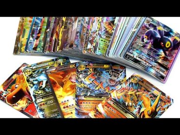 Unboxing Pokemon Cards Box 100pcs  GX EX MEGA from Aliexpress