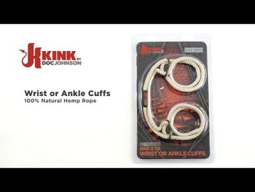 Kink by Doc Johnson Rope Cuffs  KissKiss.ch