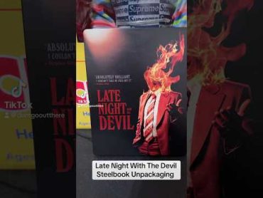 Late Night With The Devil Steelbook Unboxing