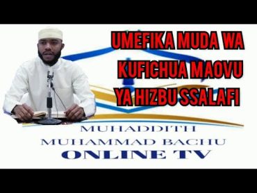 Raddi kwa Muhammad Mafuta juu ya maneno yake ya ufedhuliMuhammad Bachu.