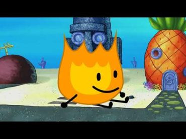 Firey (BFDI) Sings Ripped Pants (AI COVER) A Song From SpongeBob