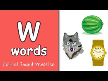 Letter w Phonics  Phonics Letter Sounds for Kids  Learning To Read