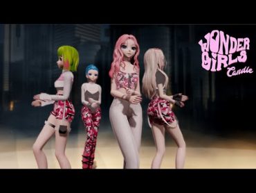 [MMD] Wonder Girls "Candle" (4p version)