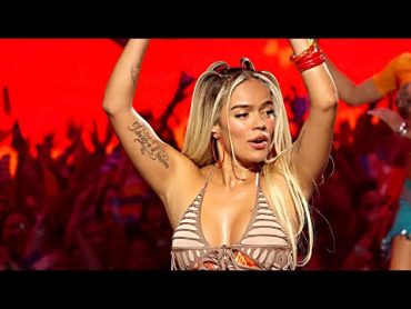 Karol G Performs "Si Antes Te Hubiera Conocido" At The MTV VMAs  2024