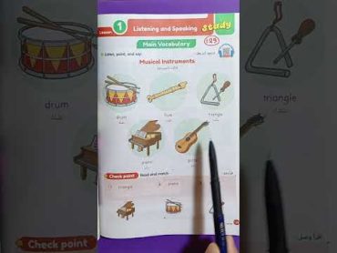 الآلات الموسيقية Musical instruments للصف الأول الابتدائي مس نسرين اسماعيل connect 1