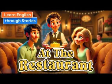 At the Restaurant  Daily English Conversation  English Listening Skills