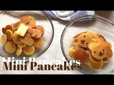 Fluffy Mini Pancakes Recipe  Bonus Bear Pancakes Quick & Easy (Baking ASMR)