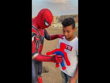 الحمدالله قدرت افرح طفل صحابه كسرو سبايدر مان المقطم spider man