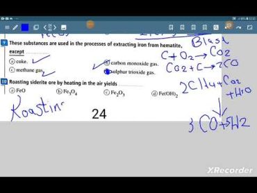 حل كتاب المعاصر  8كمياء لغات  chapter one transition elements lesson 3