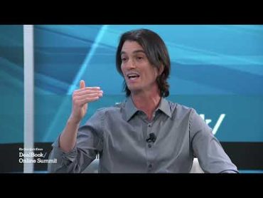 Adam Neumann in His First Public Interview Since Leaving WeWork  DealBook Online Summit