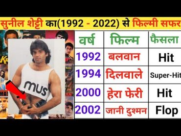 Sunil Shetty All Movies list  sunil setty all movie verdict movie