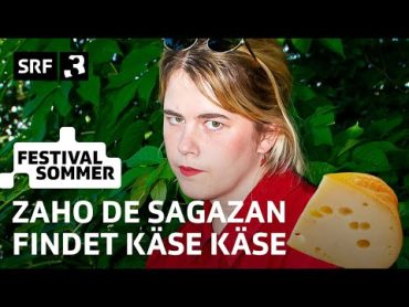 Gurten: Zaho de Sagazan hasst Raclette (Sprinterview)  Festivalsommer 2024  SRF 3