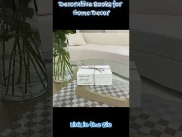 Decorative Books for Home Decor