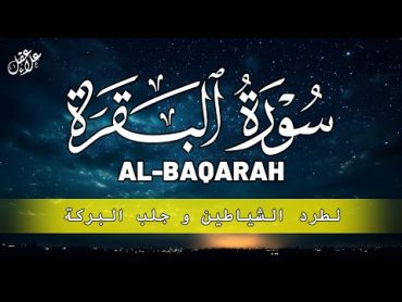 سورة البقرة ( كاملة ) رقية للمنزل وعلاج للسحر للقارئ علاء عقل  Surah AlBaqara Full by Alaa Aql