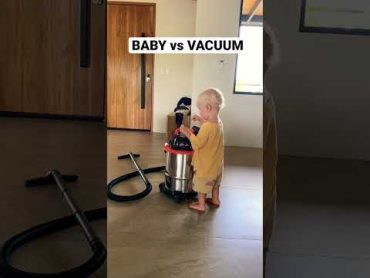 Baby VS Vacuum! shorts