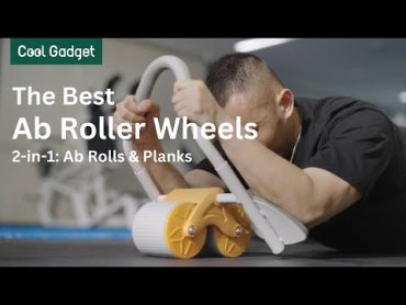 Cool Gadget Auto Rebound Ab Roller Wheel for Abdominal & Core Strength Training  Beginners Friendly