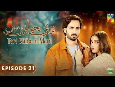 Teri Chhaon Mein Episode 21  [Eng Sub]  Danish Taimoor & Laiba Khurram  13th October 2024