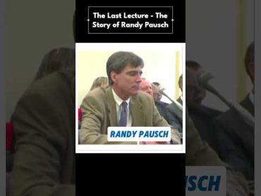 🥹 The Last Lecture: The Moving Story of Randy Pausch booksummary