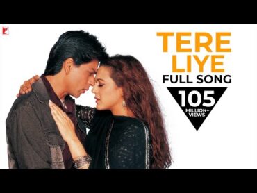 Tere Liye Song  VeerZaara  Shah Rukh Khan, Preity Zinta, Lata Mangeshkar, Roop Kumar, Madan Mohan