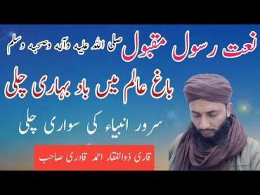 bagh e alam main bad e bahari chali naat Rasool Maqbool meraj ul nabi naatباغ عالم میں باد بہاری چلی