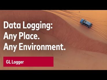 Data Logging with GL Logger: Any Place. Any Environment.