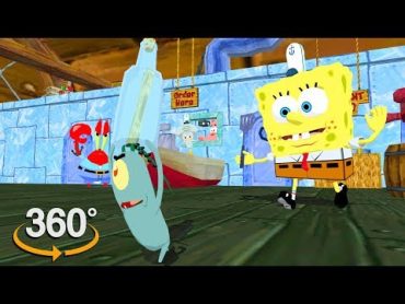 Spongebob Squarepants!  360° Secret Formula?  (The First 3D VR Game Experience!)