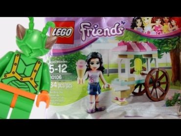 LEGO Friends 2013 Ice Cream Stand Polybag Review 30106