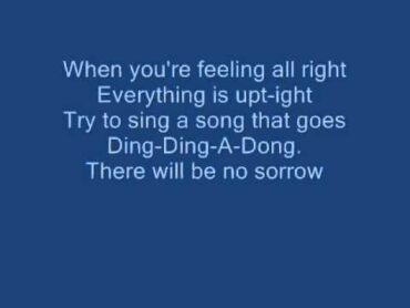 Teachin  Ding A Dong (Lyrics Video)