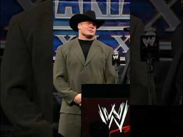 The first time we saw Brock Lesnar wear a cowboy hat 🤠