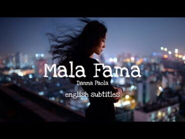 Mala Fama  Danna Paola English Lyrics