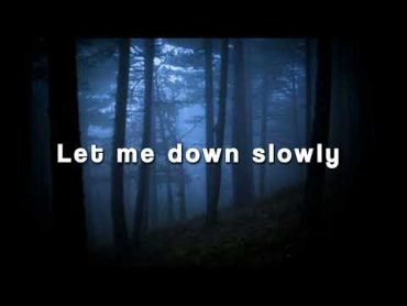 Let me down slowly   Alec Benjamin ( بدون موسيقى )