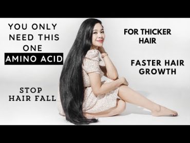 You Only Need This 1 AMINO ACID for Faster Hair Growth Get Thick Hair and Stop Hair Fall