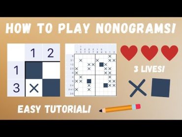 How to Play Nonograms!  Strategy Game Explained